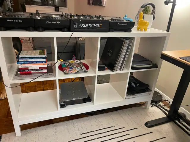 Ikea Kallax 2x4 with Stand - Delivery Option - Only $115!