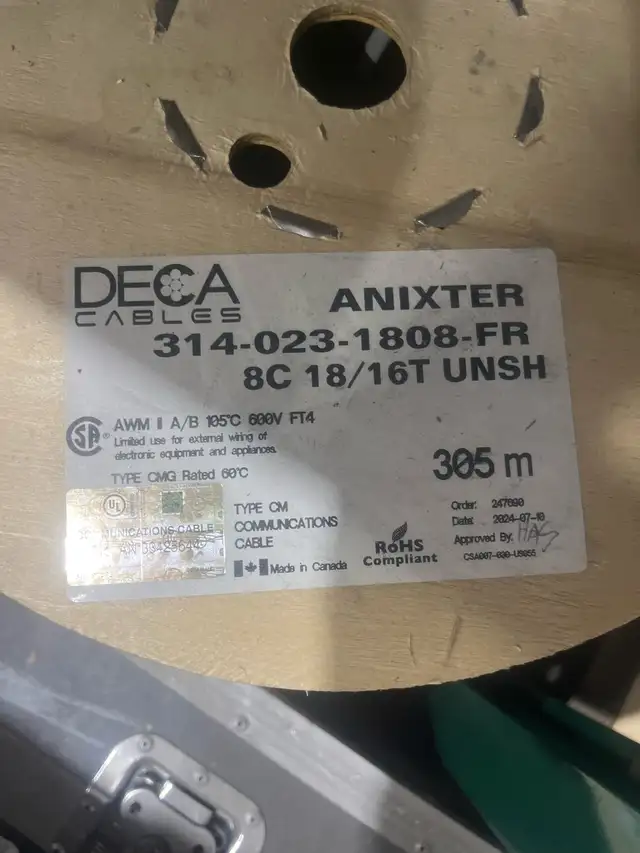 anixter thermostat wire