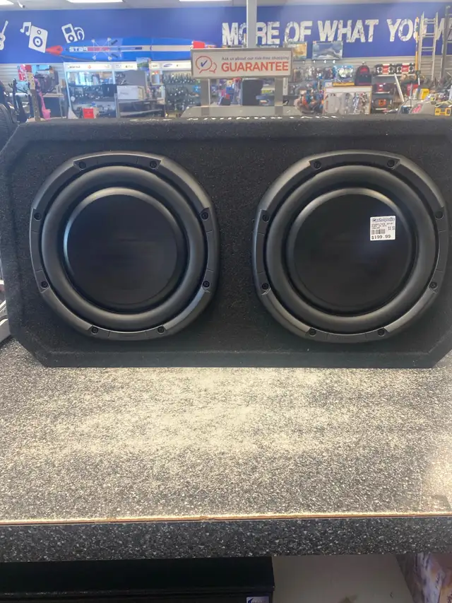 Soundstage 2X10" Subs in Box @ Cashopolis!!