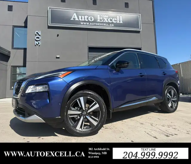 2023 NISSAN ROGUE PLATINUM - HEATED SEATS - SUNROOF - WOOD TRIM