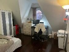 Private master bed room with washroom $1100