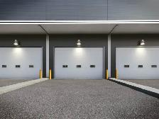 PORTE DE GARAGE COMMERCIAL ET MOTEUR