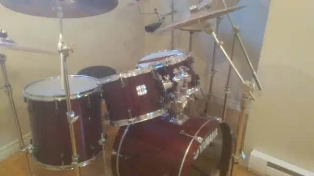 YAMAHA STAGE CUSTOM DRUMS FOR SALE IN PERFECT CONDITIONL@@K - Photo 3