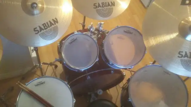 YAMAHA STAGE CUSTOM DRUMS FOR SALE IN PERFECT CONDITIONL@@K - Photo 6