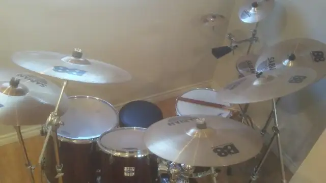 YAMAHA STAGE CUSTOM DRUMS FOR SALE IN PERFECT CONDITIONL@@K - Photo 9