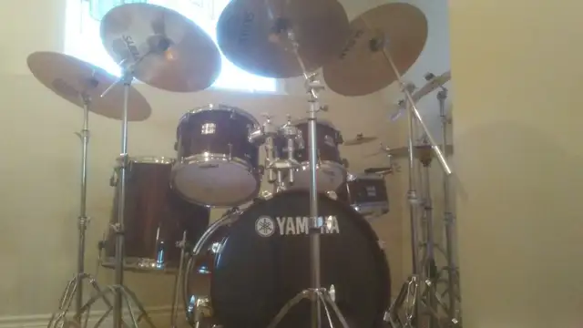 YAMAHA STAGE CUSTOM DRUMS FOR SALE IN PERFECT CONDITIONL@@K - Photo 10