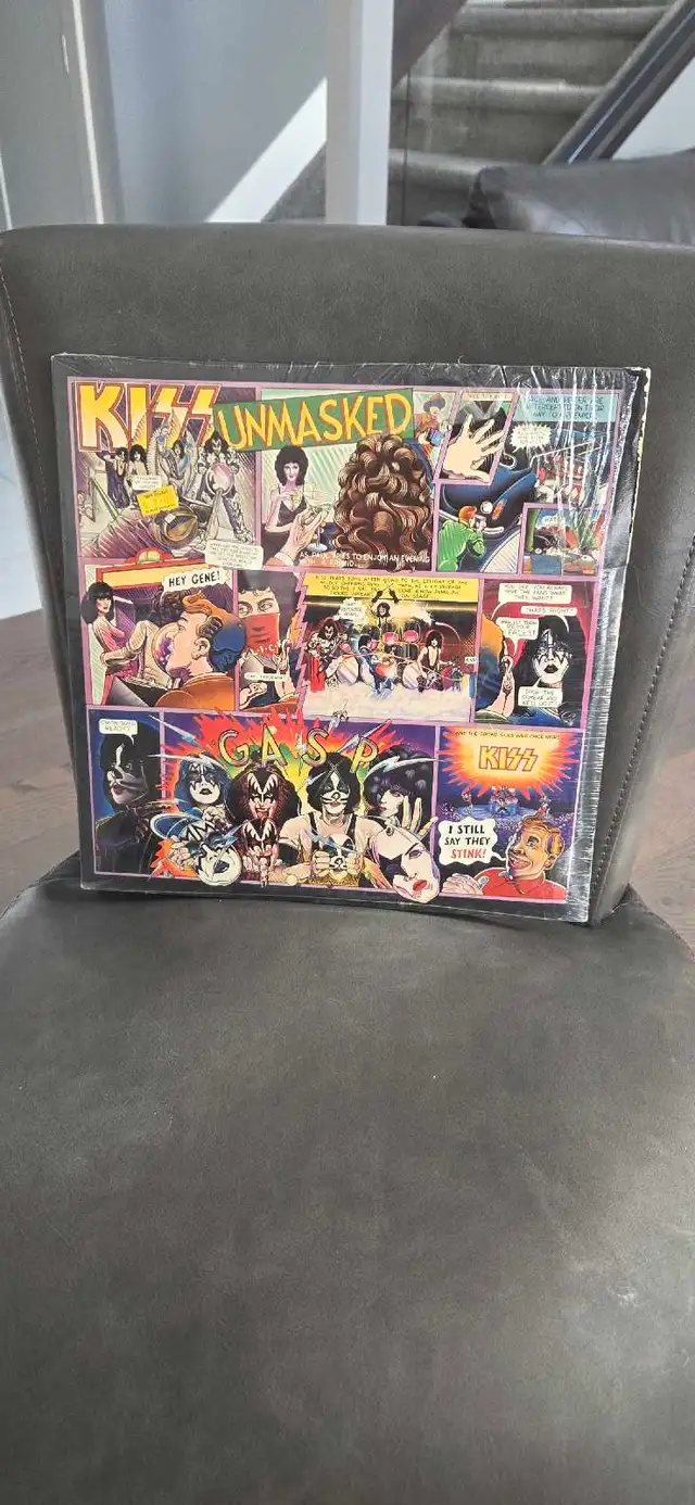 SEALED 1980 KISS UNMASKED LP