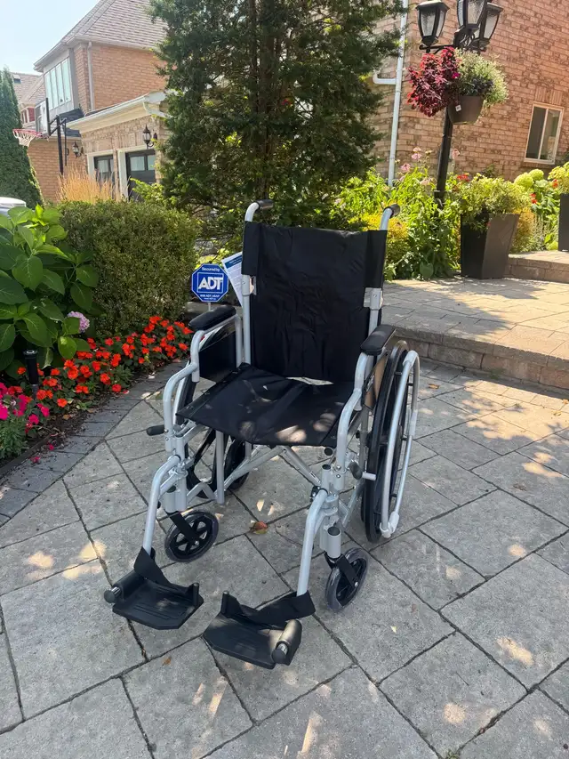 DRIVE MEDICAL POLY FLY TRANSPORT WHEELCHAIR NEW DELIVERED - Photo 2