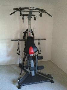 BowFleX Xtreme 2 Se with Ab Harness  gym weights exercise
