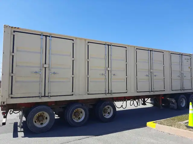 New (1-trip) 40ft High Cube (Open Side - 4-door)