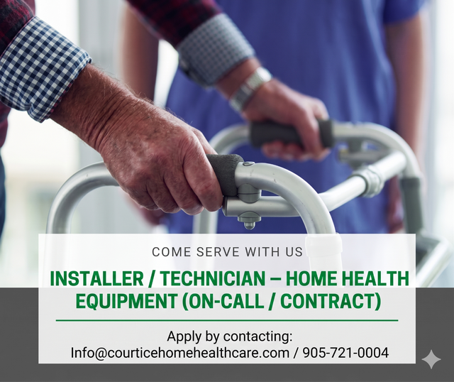 Installer / Technician - Home Medical Equipment (Contract Work)