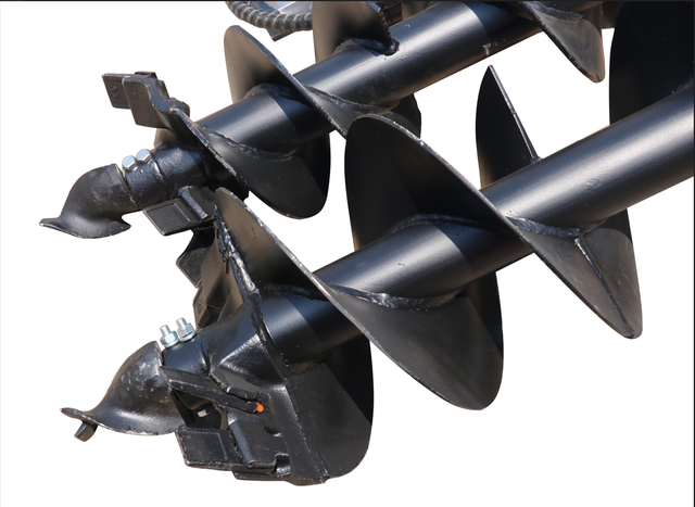 Skid Steer Auger Attachment (9", 12", 18" Bits)