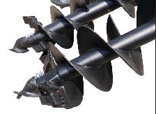 Skid Steer Auger Attachment (9", 12", 18" Bits)