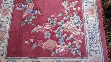LOVELY 42"X 69" HANDMADE ORIENTAL STYLE WOOL RUG