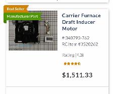 carrier furnace parts - Photo 7