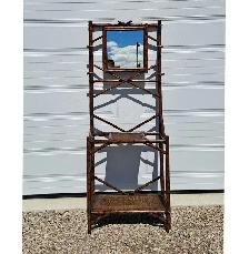 ANTIQUE BAMBOO COAT RACK STAND