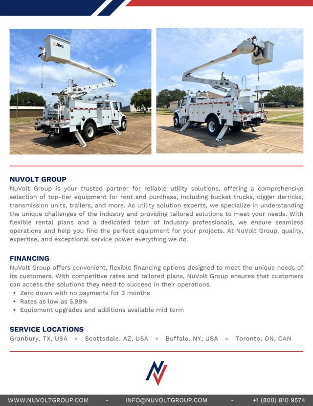 2019 Freightliner M2 Altec AA55-MH Bucket Truck - Photo 2