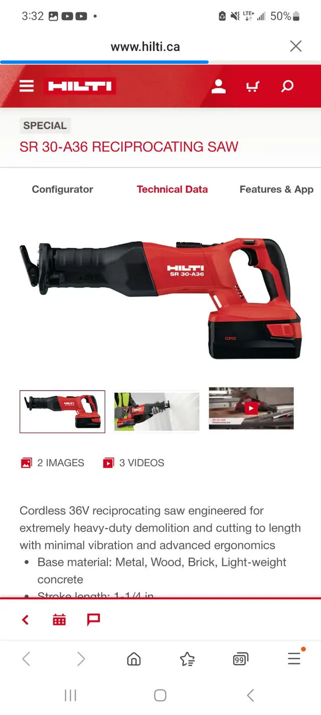 Hilti top of the line cordless tools - Photo 4