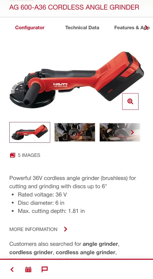 Hilti top of the line cordless tools - Photo 5