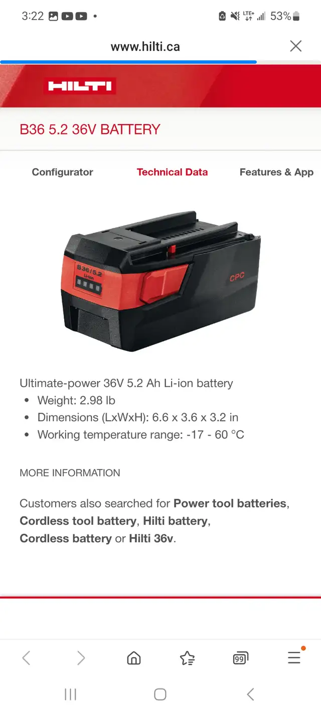 Hilti top of the line cordless tools - Photo 6