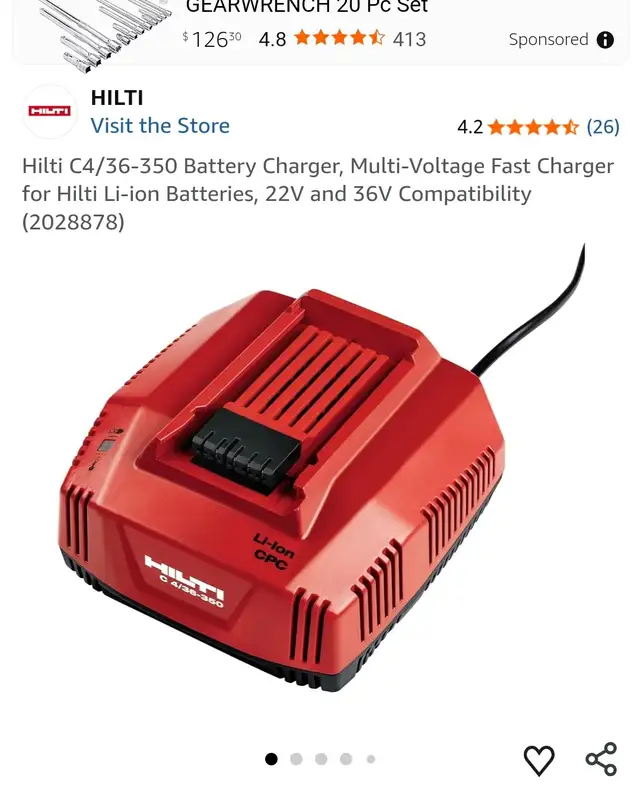 Hilti top of the line cordless tools - Photo 7