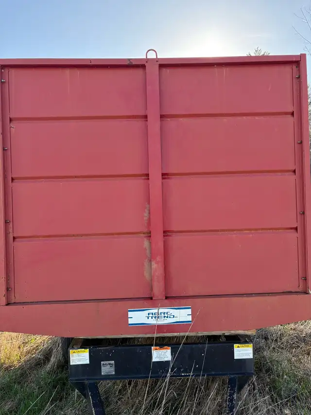 8 ton dump box wagon