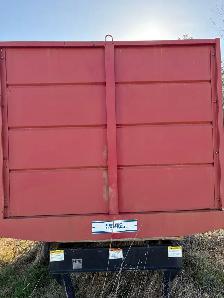 8 ton dump box wagon