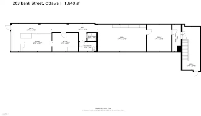 203 Bank St., Ottawa | 1,840 sf Retail for Lease in Centretown - Photo 4