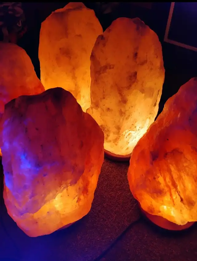 5 Extra Large Himalayan Salt Lamps