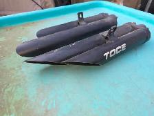 2007-08 Yamaha R1 Toce 2 Pc. Bolt On Exhaust Tips