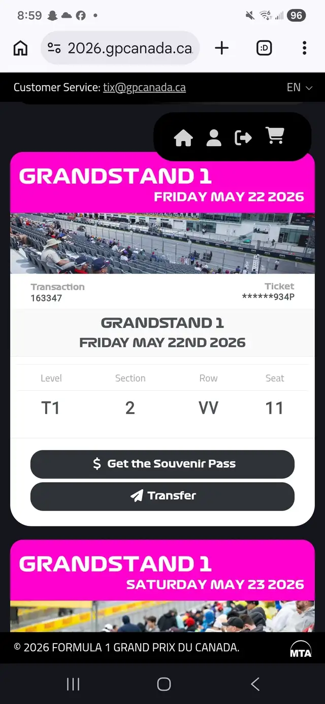 Grand prix du canada vendredi 2026