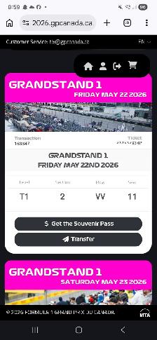 Grand prix du canada vendredi 2026