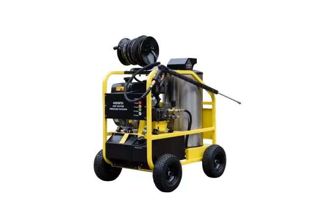 Industrial Hot Water Pressure Washer – 4000 PSI