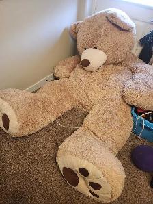 GIANT 8 foot, 200 pound teddy bear