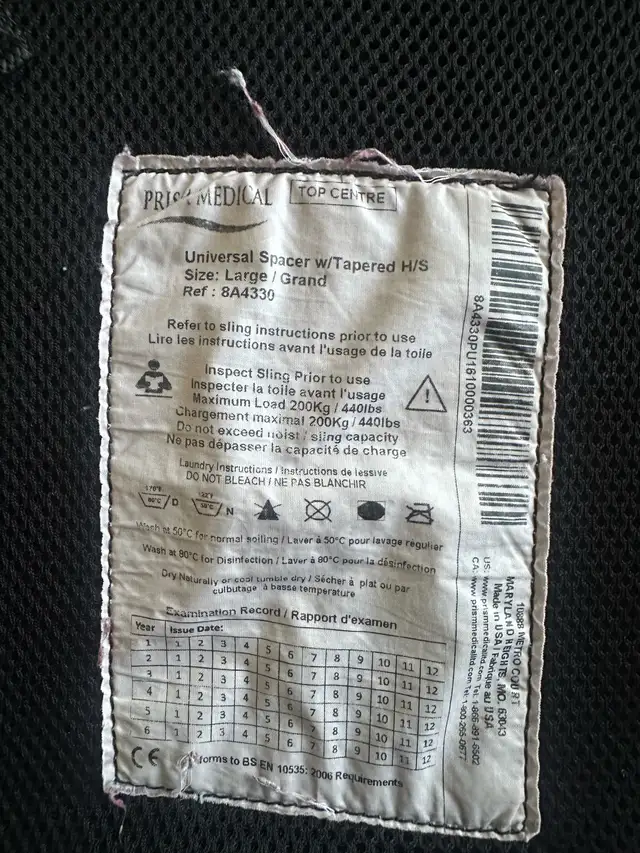 Patient Lift with Sling - Photo 6