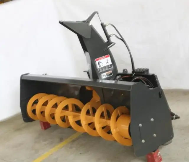 Skid Steer 68" Snow Blower – Hydraulic