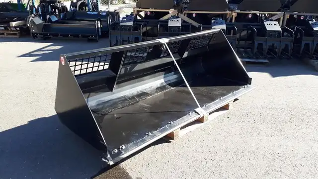 84" Snow Bucket for Skid Steer Loader