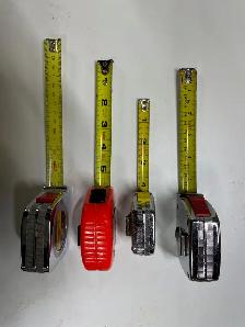 Four TAPE MEASURES