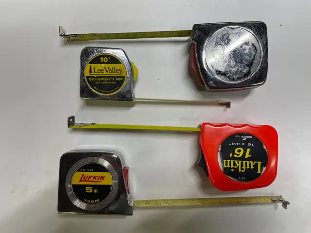 Four TAPE MEASURES - Photo 2
