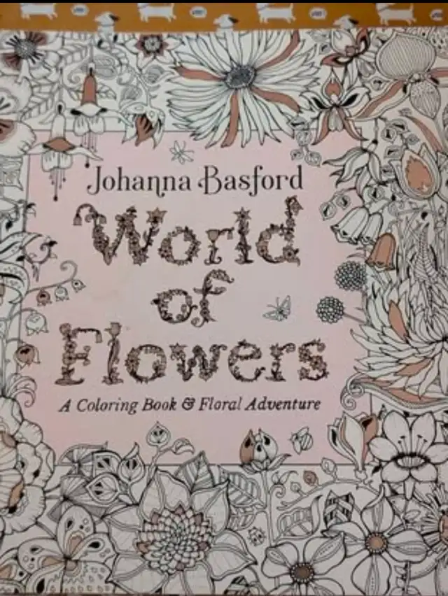 Adult colouring books