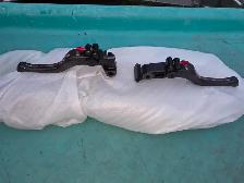 09-14 Yamaha R1 CRG Continuous Strand Carbon Fiber Short Levers