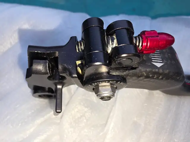 09-14 Yamaha R1 CRG Continuous Strand Carbon Fiber Short Levers - Photo 4