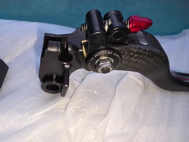 09-14 Yamaha R1 CRG Continuous Strand Carbon Fiber Short Levers - Photo 5