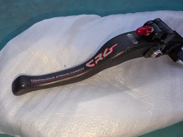 09-14 Yamaha R1 CRG Continuous Strand Carbon Fiber Short Levers - Photo 6