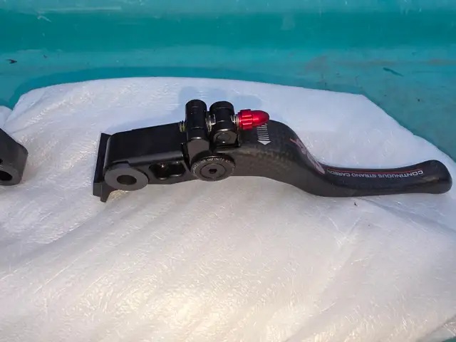09-14 Yamaha R1 CRG Continuous Strand Carbon Fiber Short Levers - Photo 7