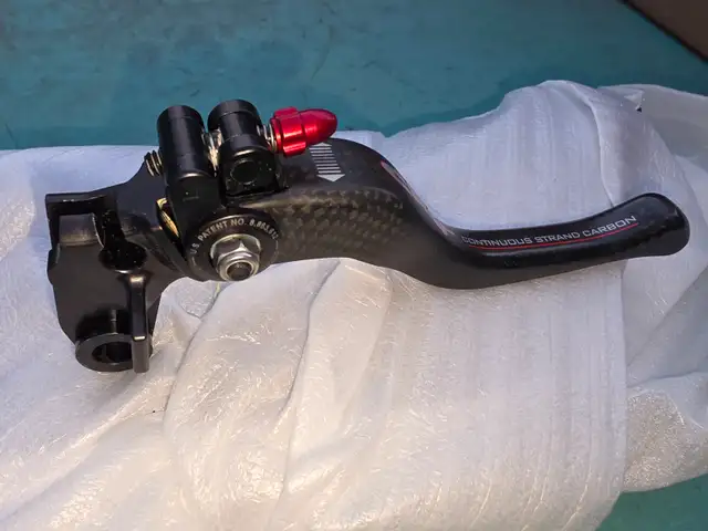 09-14 Yamaha R1 CRG Continuous Strand Carbon Fiber Short Levers - Photo 8