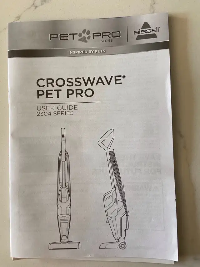Crosswave Pet Pro shampooer