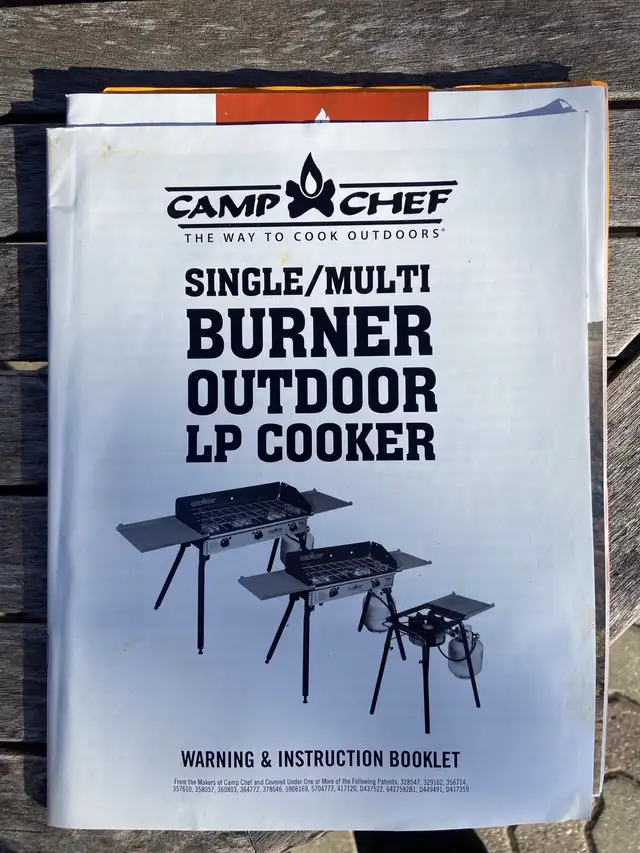 2 burner Camp Fire cook stove