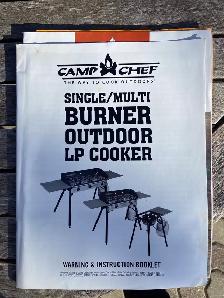 2 burner Camp Fire cook stove