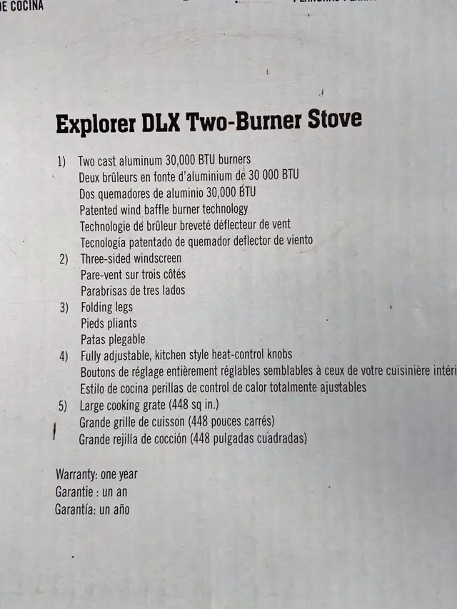 2 burner Camp Fire cook stove - Photo 2